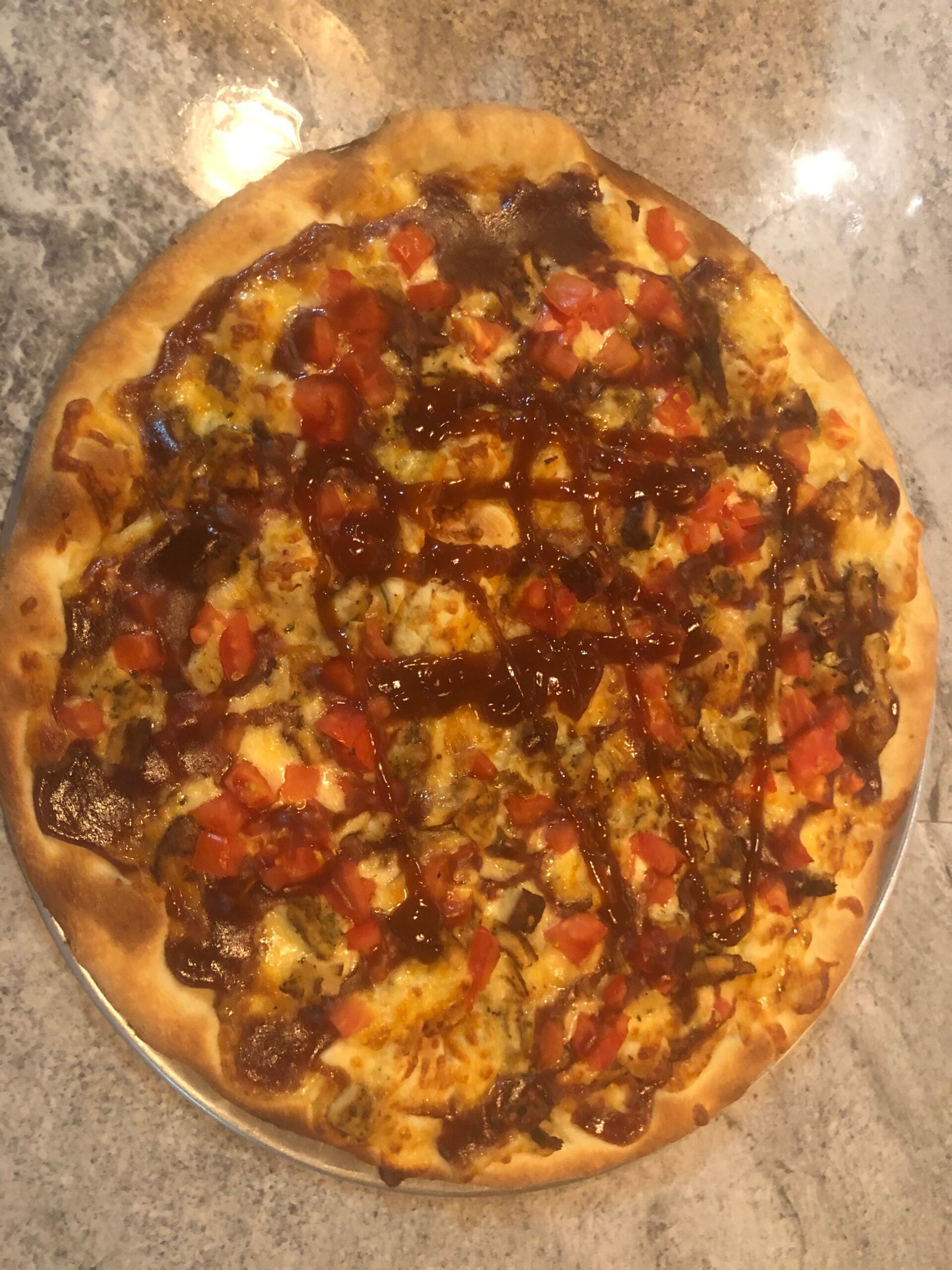 Chicken BBQ Pizza